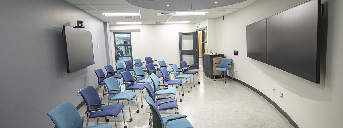 The Auditorium in the Teaching Hub at Nipissing University