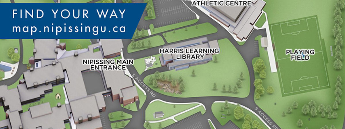 Find your way around campus using our interactive map