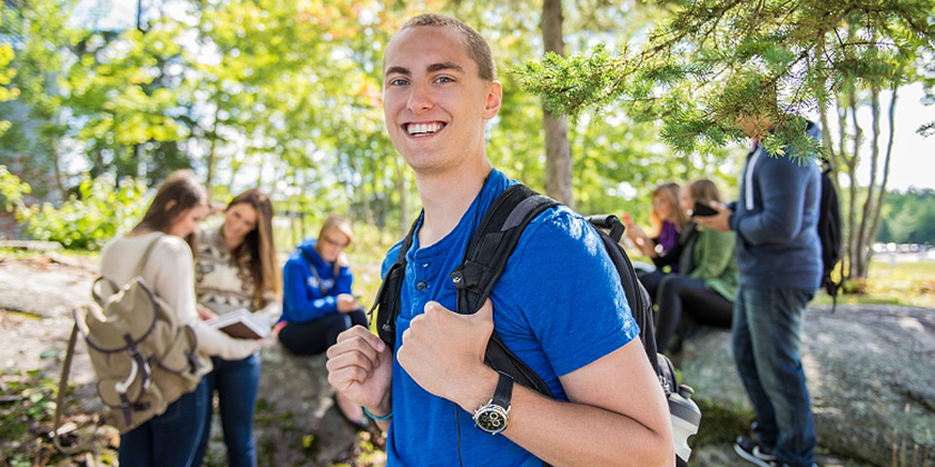 Students on Campus