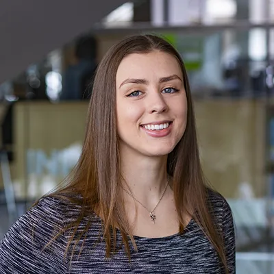 Photo of student leader Lauren Smith