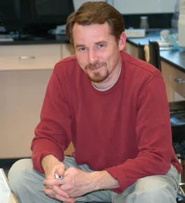 Tony Parks in Lab