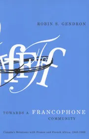 Towards a Francophone Community book cover