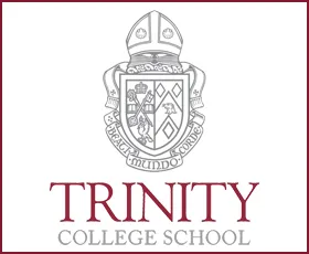 Full color school logo on white background