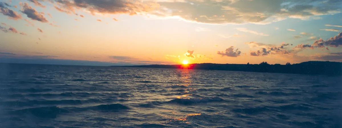 Lake Nipissing sunset