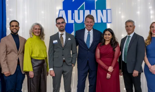 Group photo at the 2026 Alumni Awards