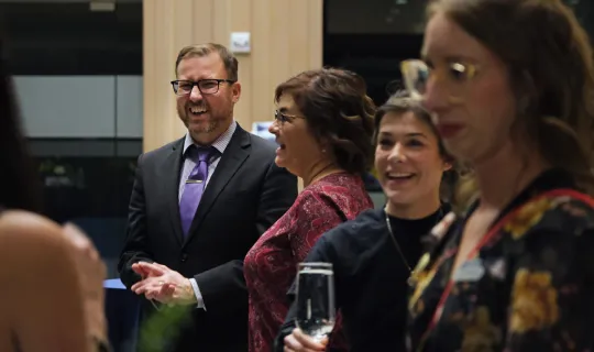 Alumni Awards crowd