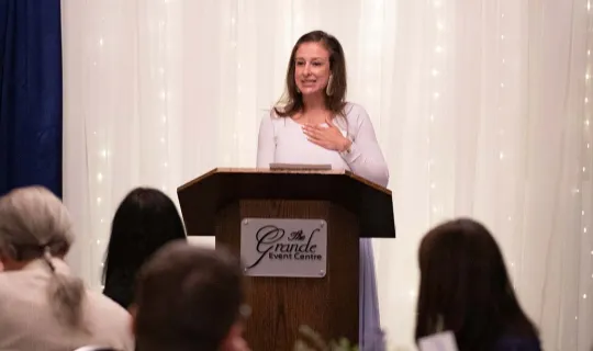 Cristin Talentino speaks