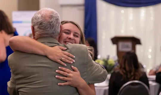 congratulations hug