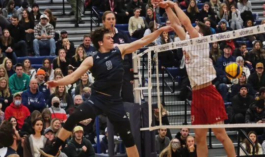 Men's Volleyball action
