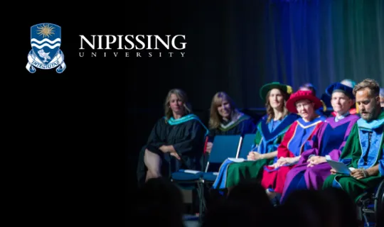 honorary degree recipients web banner: a photo from convocation 