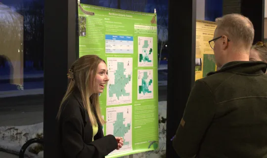 UGRC Student Presentation with Professor