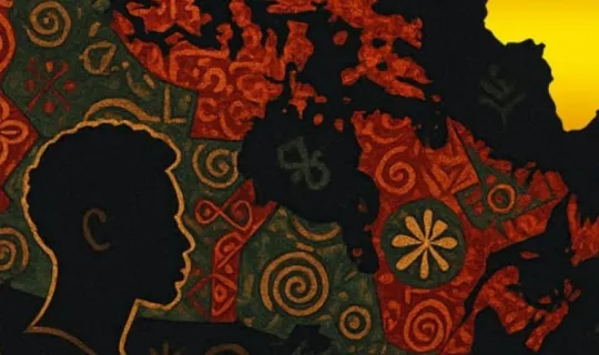 Close up of Dictionnaire afro-canadien cover