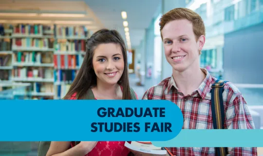 Graduate Studies Fair Banner