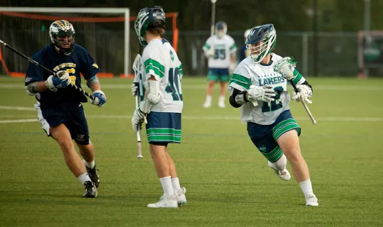 Men's Lacrosse action