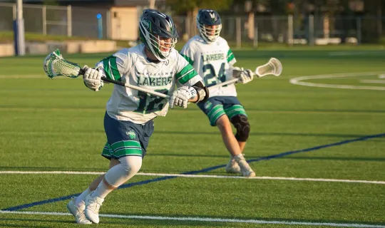 Men's Lacrosse action