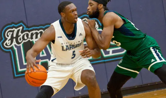 Men's Basketball action
