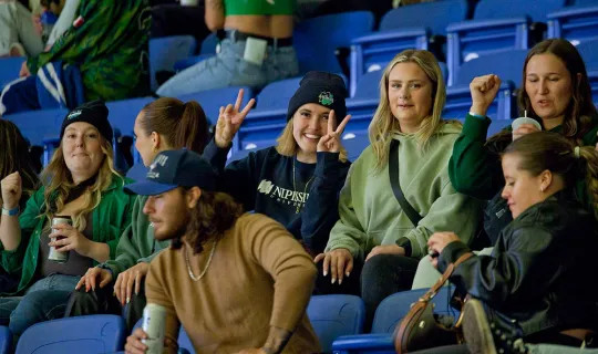 Men's Hockey fans