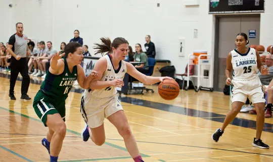 Women's Basketball action