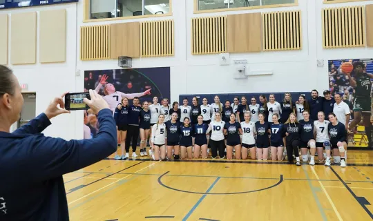 Women's Volleyball team