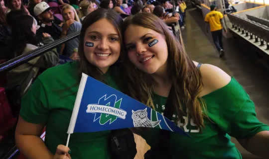 Lakers students and alumni celebrating Homecoming at Memorial Gardens in North Bay