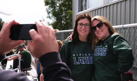 Lakers students and alumni celebrating Homecoming weekend