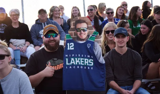 Lakers students and alumni celebrating Homecoming