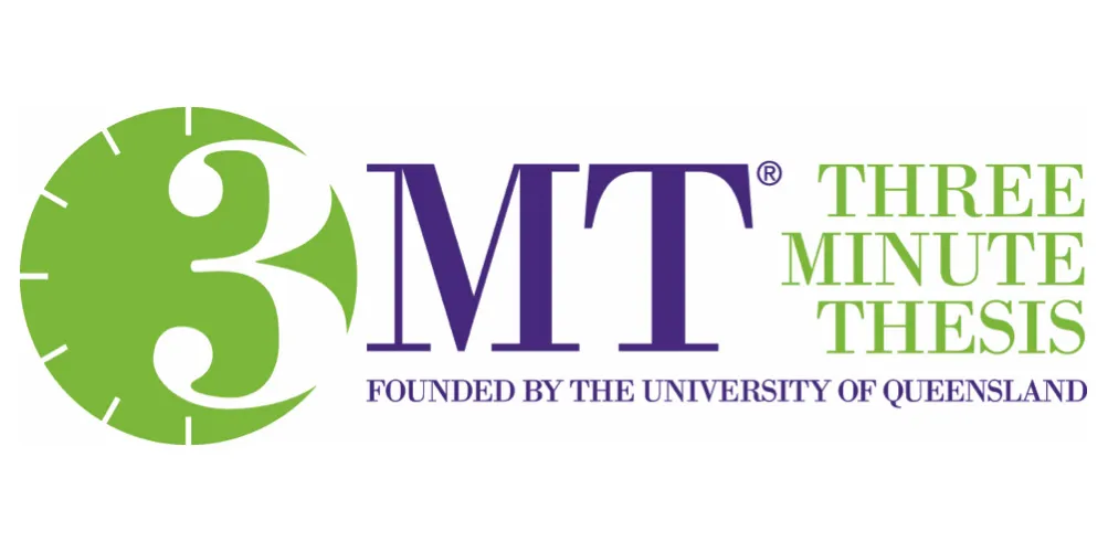 Three Minute Thesis (3MT) competition logo