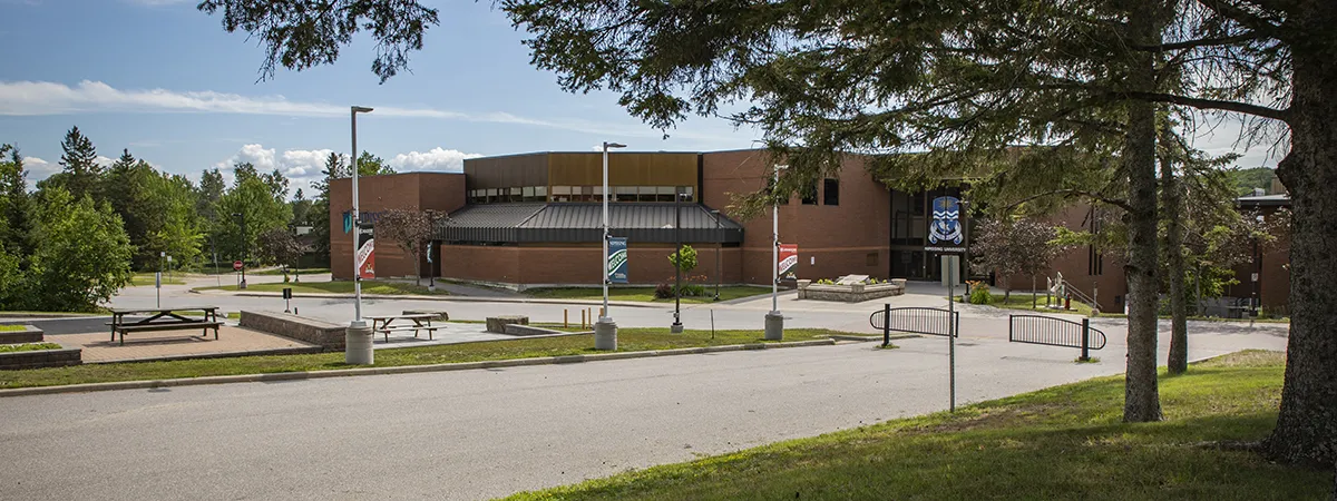 Photo of Nipissing main building entrance