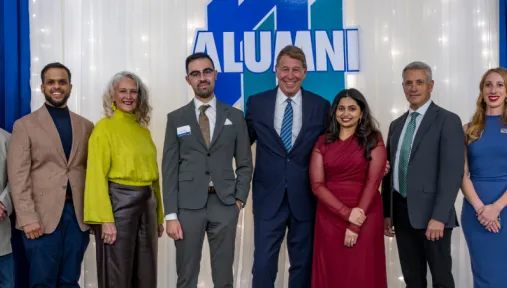 Group photo at the 2026 Alumni Awards